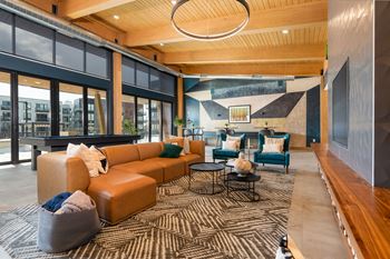 Spacious clubroom